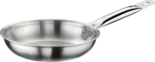 Pintinox Stielpfanne 3 Layers aus Edelstahl und Aluminium, silber, Durchmesser: 24 cm, Höhe: 5 cm - Bild 1