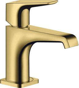 Hansgrohe Axor Citterio E Waschtisch-Einhebelmischer in Gold mit schwenkbarem Auslauf - Bild 1