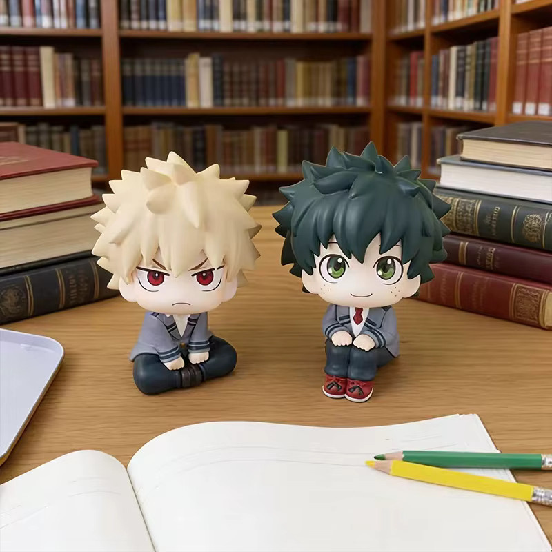Bandai My Hero Academia Bakugou Katsuki Midoriya Izuku, Anime-Figur, Kunststoff, Bunt / Mehrfarbig - Bild 4