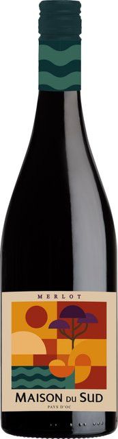 Maison du Sud Merlot Rotwein, Languedoc-Roussillon, 2025, trocken, 0,75 l - Bild 1