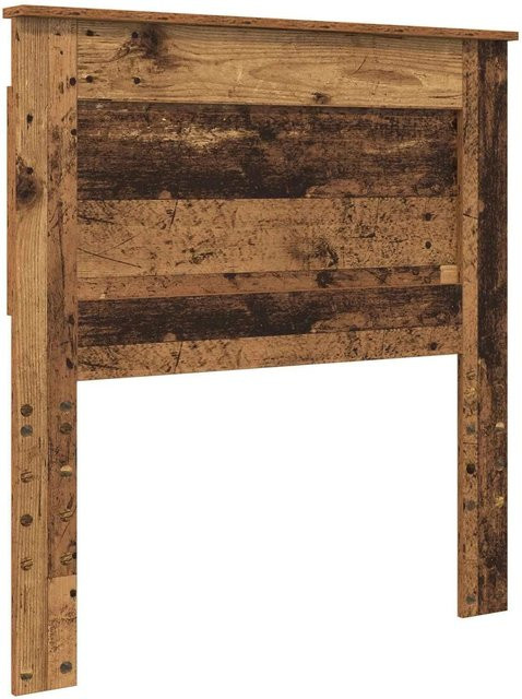 vidaXL Kopfteil aus Holzwerkstoff in Altholz-Optik, Braun, Breite: 100 cm - Bild 1