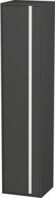 Duravit Hochschrank Ketho in Graphit Matt mit Tür links, B: 40 cm, T: 36 cm, H: 180 cm - Bild 1