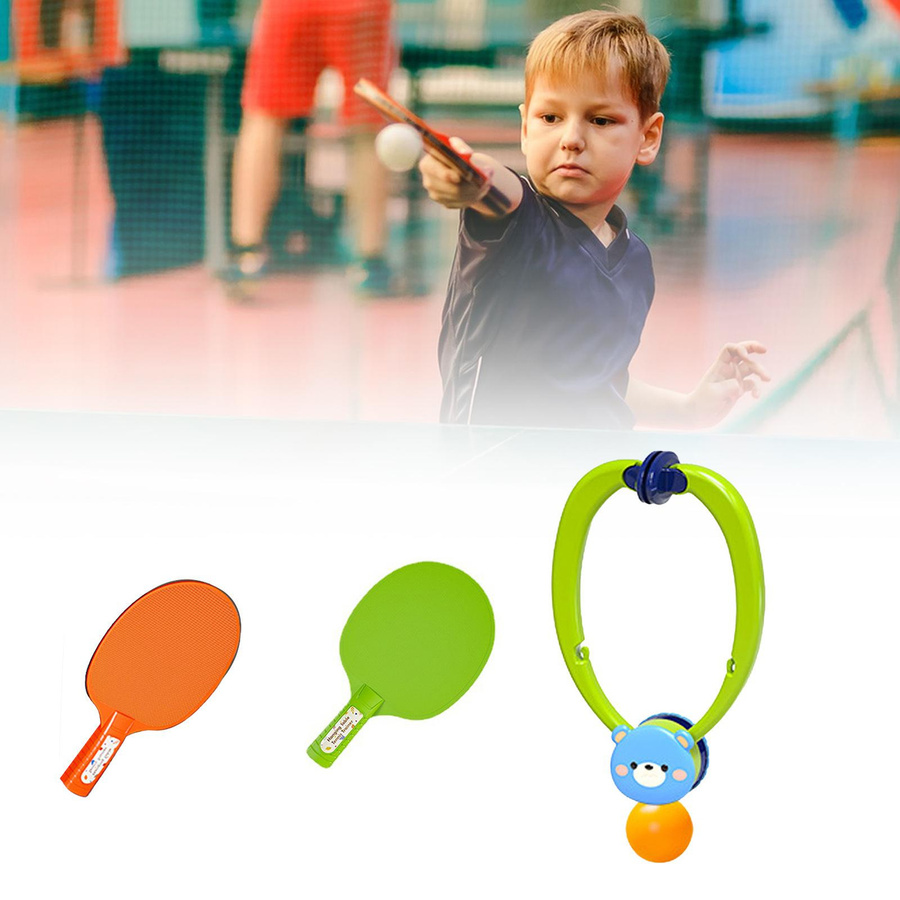 Fishine Tischtennis Trainingsgerät Ausrüstung Indoor Selbsttrainingsset - Bild 2