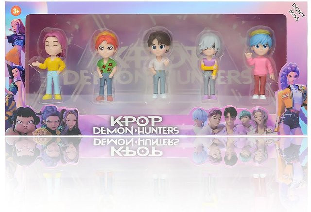 Fashnics Kpop Teufelsjäger Rumi Zoe Mira Anime Charakter, Schreibtisch-Dekoration, ab 14 Jahren - Bild 1