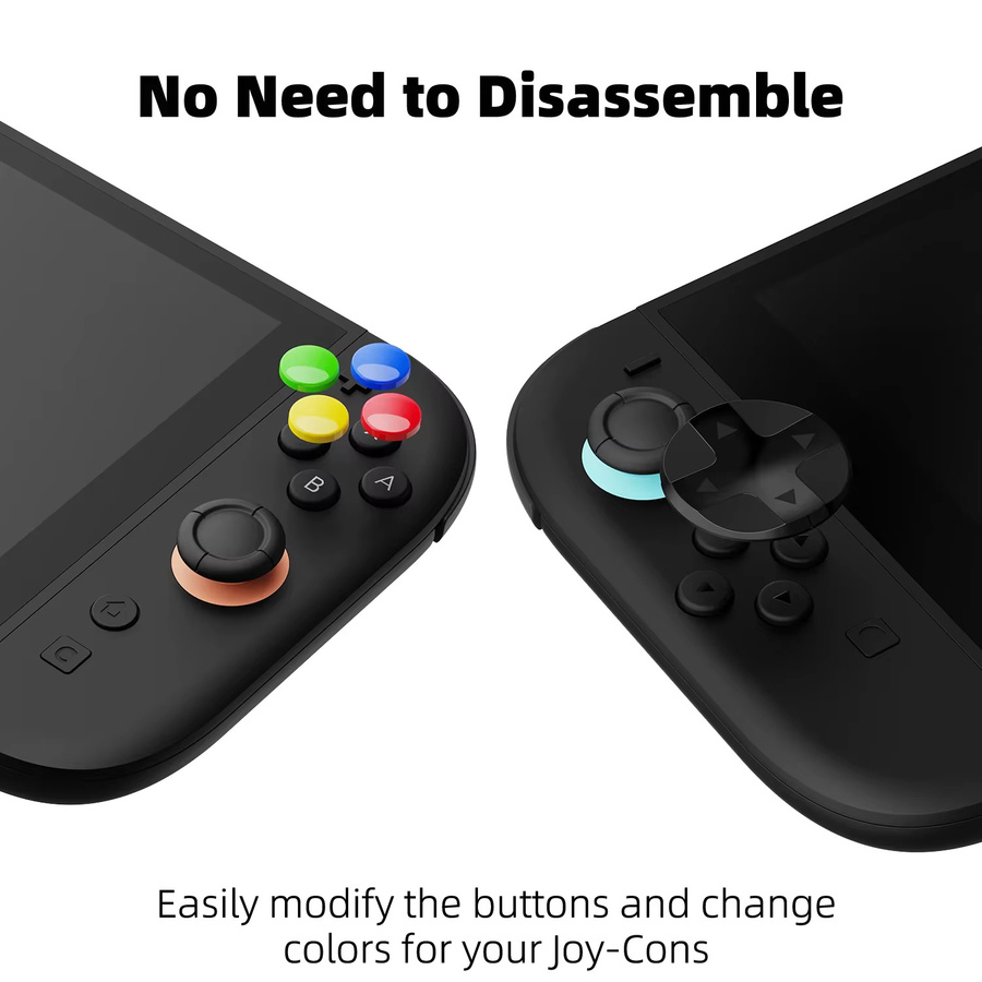 Skull & Co. Savage Raven D-Pad Tastenkappen-Set für Nintendo Switch 2 und NS2 - Bild 3