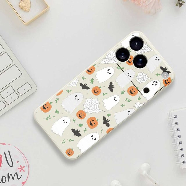Handyhülle im Halloween-Stil für iPhone 11 bis iPhone 17 Pro Max, TPU Cover in Multicolour - Bild 1
