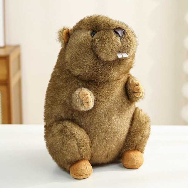 Murmeltier Puppe, Plüschtier, 18cm, ab 0 Jahren - Bild 1