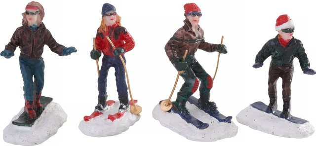 VBS Mini Skifahrer Makalu Tischdeko aus Polyresin - Bild 1