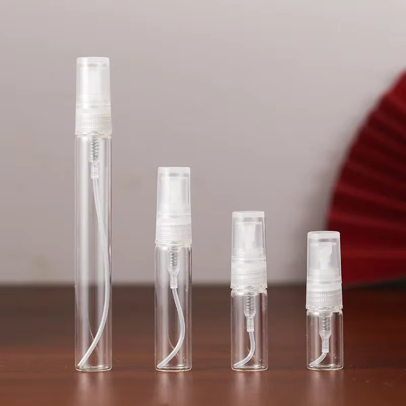 FIGHTYU Parfüm Glasflasche Reise Spray Zerstäuber, 5 Stück, 2 ml - 10 ml - Bild 2
