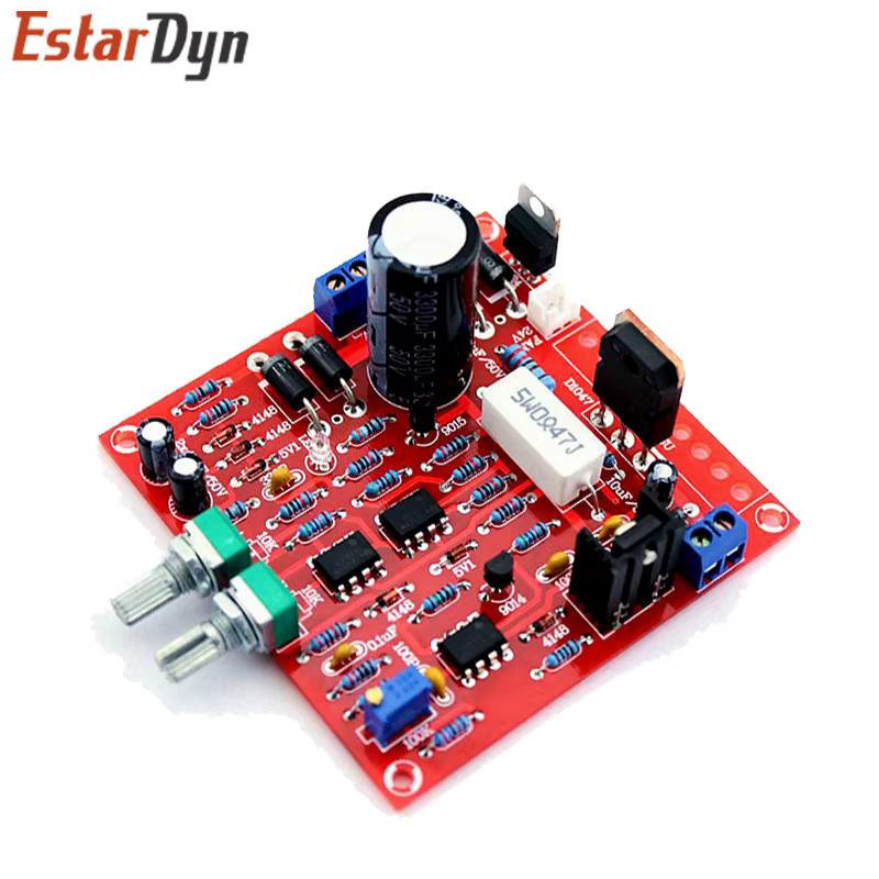 Estardyn DC-geregeltes Netzteil-Set in Rot mit 0–30 V, 2 mA–3 A und 0–100 V Voltmeter sowie stufenlos einstellbarem Strombegrenzungsschutz - Bild 2