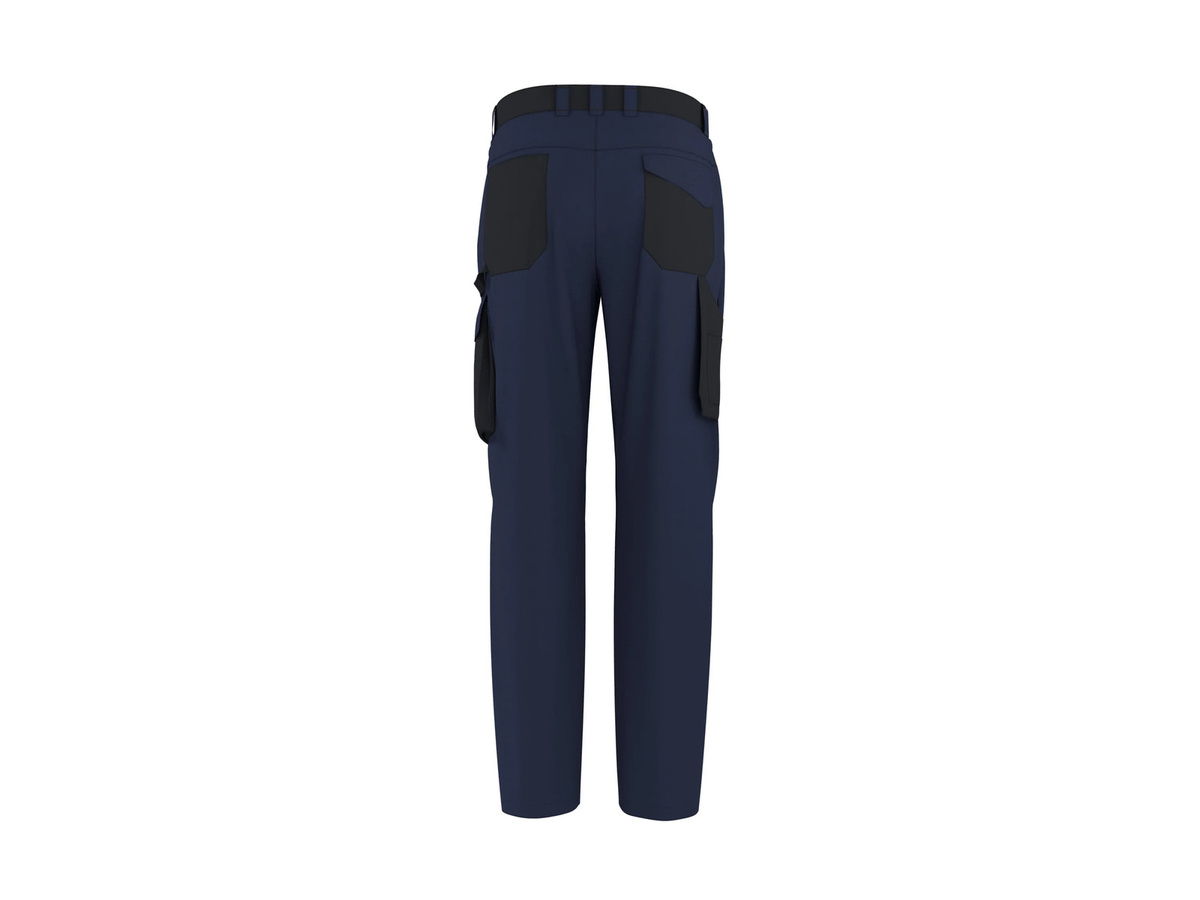 Parkside Herren Arbeitsbundhose aus Poly-Cotton in Blau mit Kniepolstertaschen - Bild 2
