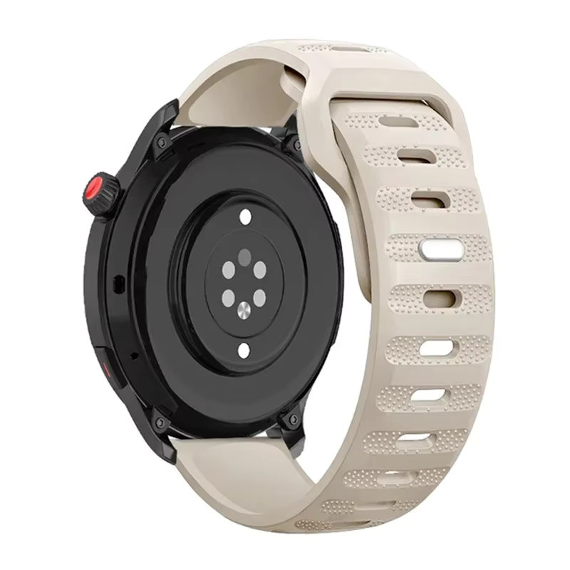 Amazfit Silikonarmband, Weiß, Unisex, 20 mm, 22 mm - Bild 2