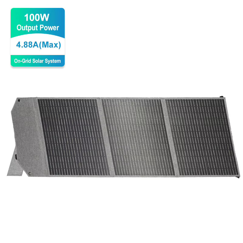 Sukflow 100W Faltbares Solarpanel Tragbares Ladegerät IP67 Wasserdicht für Camping und Wohnmobil - Bild 5