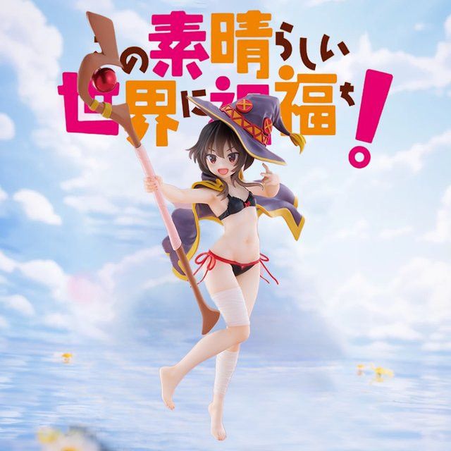 Bandai Anime-Figur Megumin im Badeanzug aus KonoSuba: Gottes Segen für diese wunderbare Welt in Multicolor - Bild 1