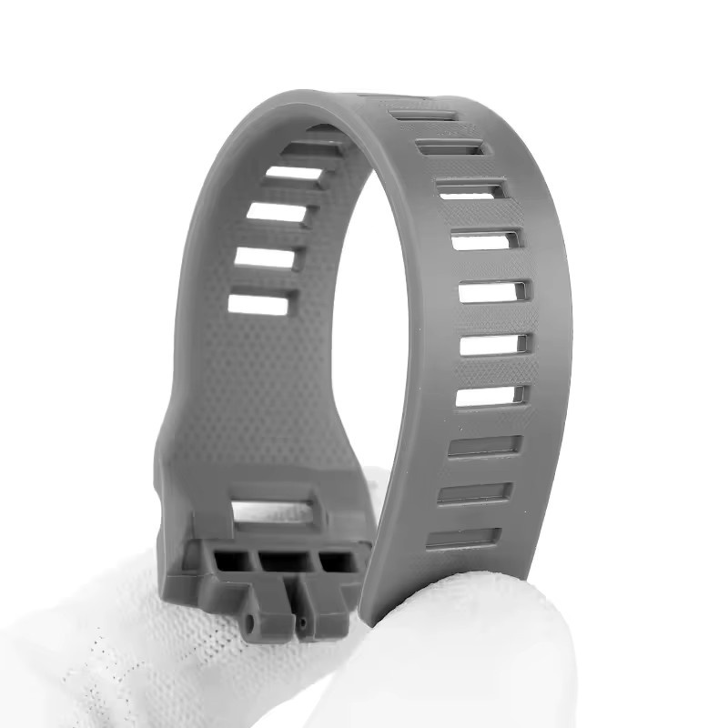 Casio Uhrenarmband, Silikon, Schwarz, Sportarmband - Bild 3