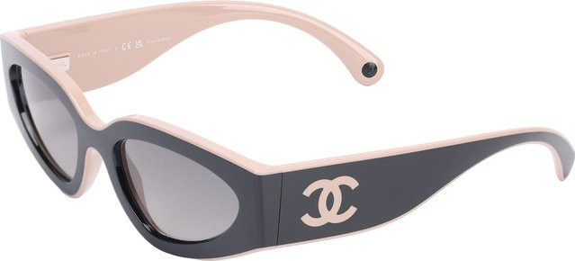 Chanel CH6056-C534/M3 Sonnenbrille Cat Eye, Vollrand, Schwarz, Unisex - Bild 1