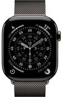 Apple Smartwatch, Series 11, GPS + Cellular, 46 mm, Titan, Schiefer, Unisex - Bild 2