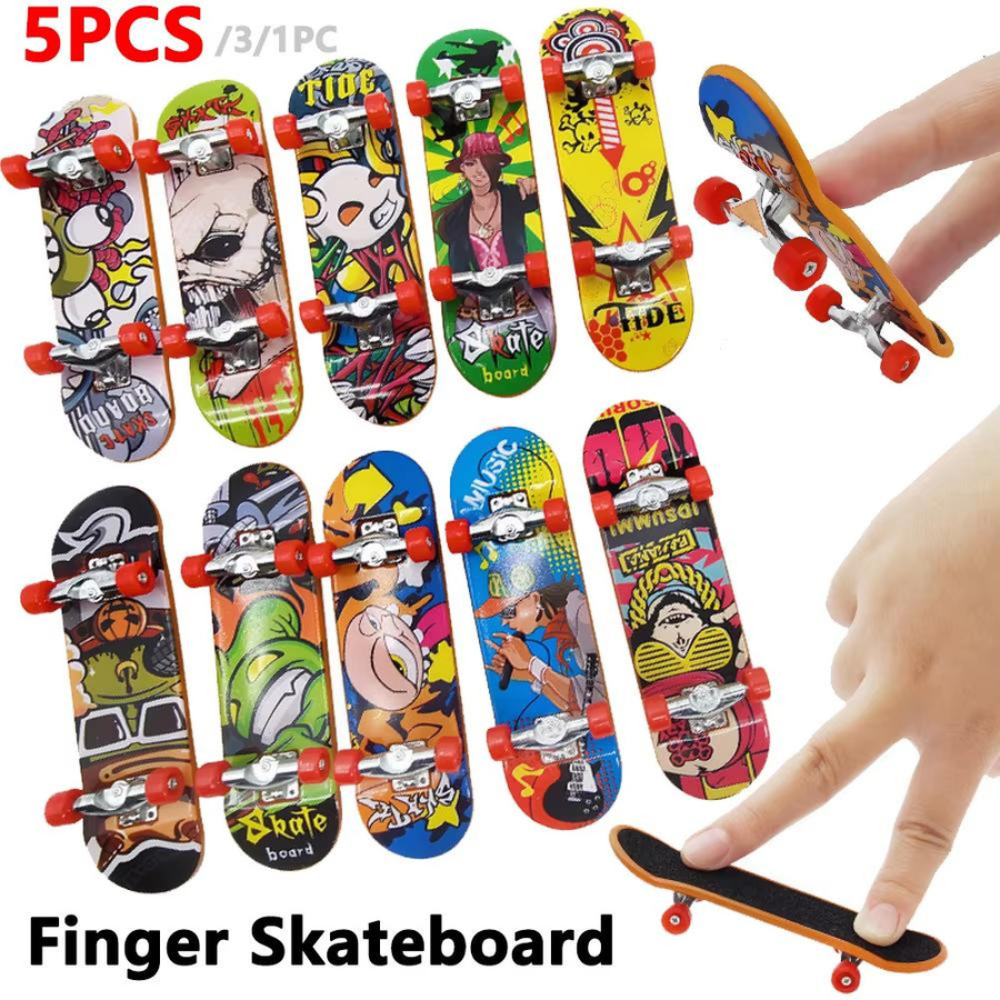 Linyi toy Fingerboard Skateboard aus Metall bunt/mehrfarbig - Bild 4