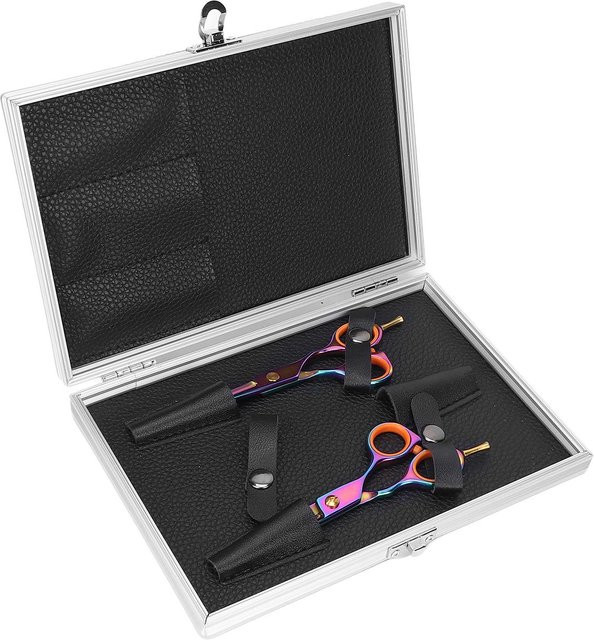 TOMTOP Haarschneidescheren-Set, Damen, Schwarz - Bild 1