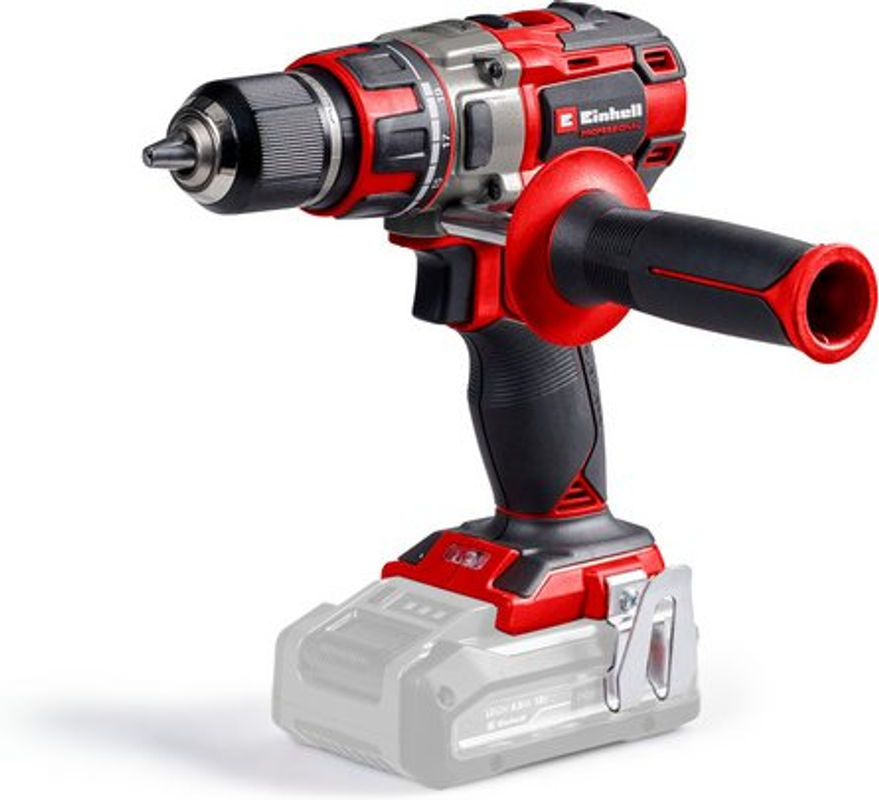 Einhell Akku-Bohrschrauber TP-CD 18/80 Li BL-Solo bürstenlos 18V Schwarz-Rot-Grau - Bild 2