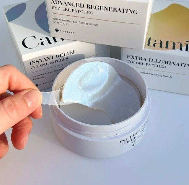 K-SECRET Augengelmaske mit Vitamin C und Retinol, Unisex - Bild 1