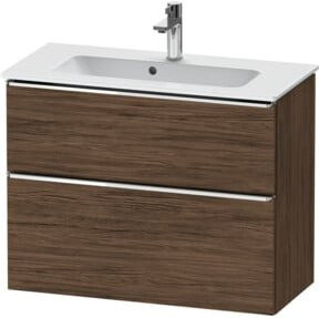 Duravit Waschtischunterschrank D-Neo Compact, Wandhängend, Braun Matt, B: 81 cm, T: 37,2 cm, H: 62,5 cm - Bild 1