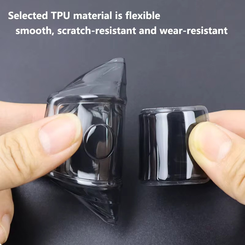 ICAR Transparente TPU-Schutzhülle für Mercedes Benz E-Klasse W213 E200 E260 E300 E320 Autoschlüssel mit Schlüsselanhänger - Bild 4