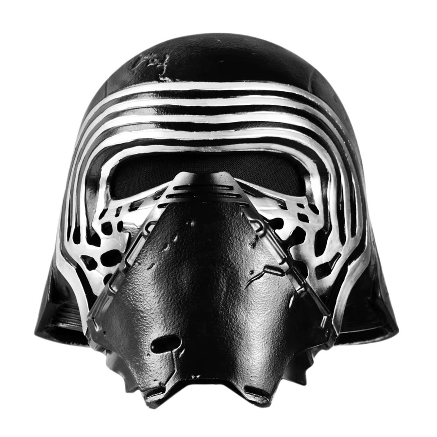 Star Wars Kylo Ren Helm, Harzmaske, Schwarz - Bild 2