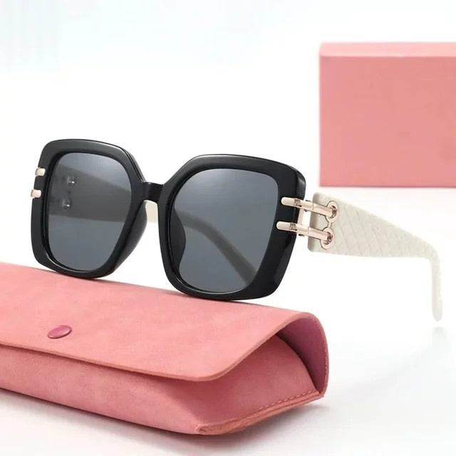 DIXSG DS-2508 Sonnenbrille, Vollrand, Square, Kunststoff, Schwarz, Damen - Bild 1