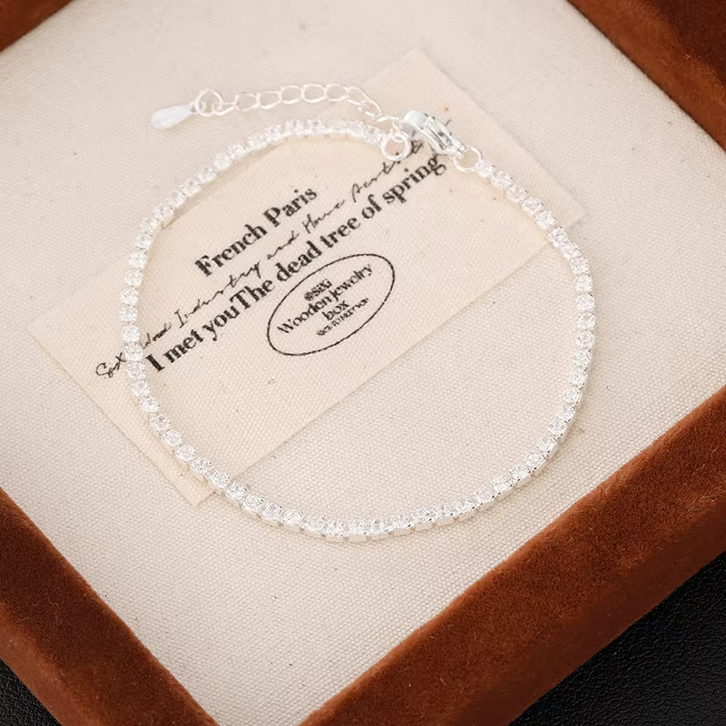 FANGSU Armband 925 Silber, Zirkonia, Damen - Bild 2