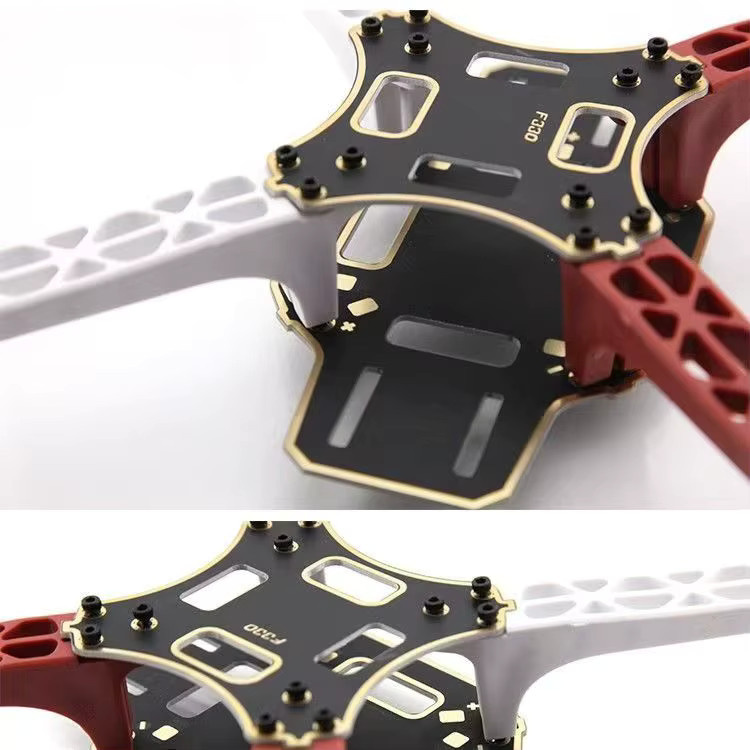 ZHOUCHEN F330 Rack-Antenne Quadrocopter Rahmen mit Goldplatinen-PCB für Wettbewerbs-Drohnen in Gold - Bild 2