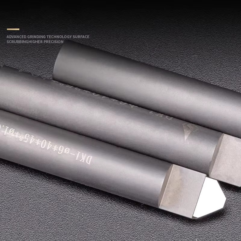 HUHAO V-förmiger Schaftfräser PCD Diamantfräser mit 6 mm Schaft für Stein, Granit und Marmor als CNC-Schnitzwerkzeug - Bild 3