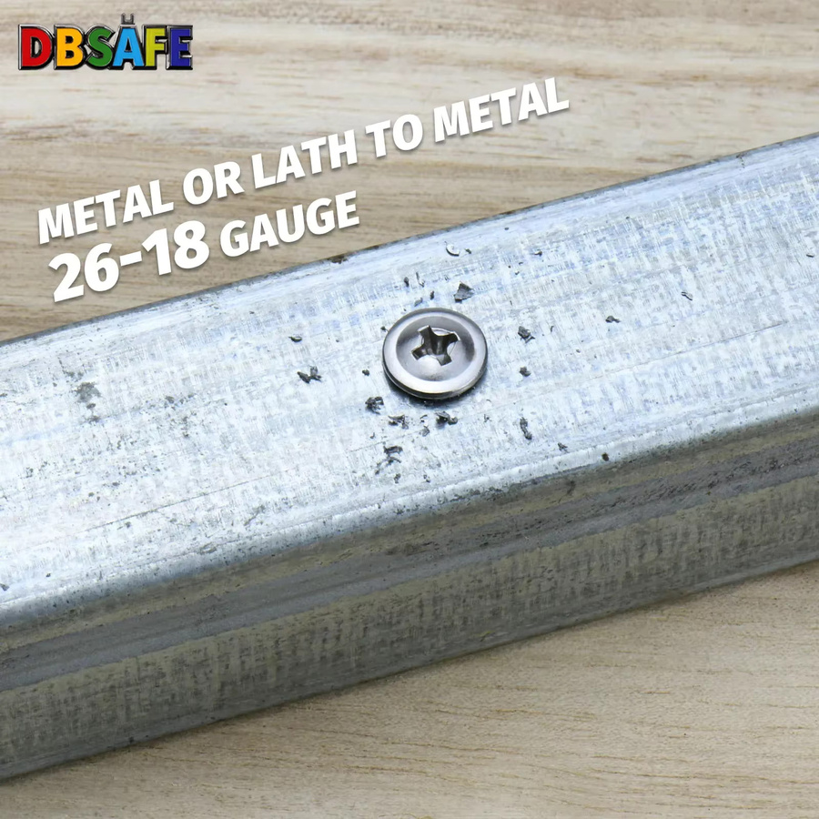8 selbstschneidende Schrauben M4.2 aus Edelstahl 410 mit Trusskopf in Silber - Bild 3