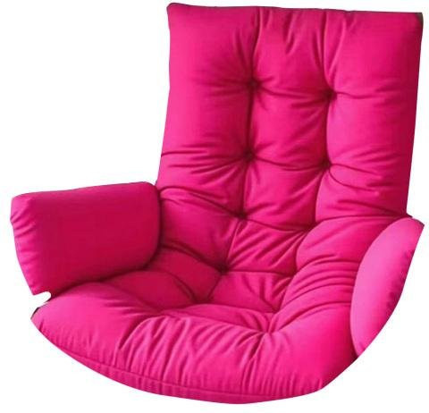 Home Kits Wasserdichtes Ersatzkissen für Eierstuhl und Hängesessel, Oval, Pink, Polyester - Bild 1