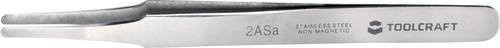 TOOLCRAFT Präzisionspinzette TO-5861040 aus Edelstahl in Silber, Länge: 120 mm - Bild 1