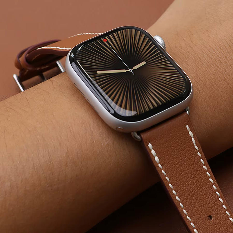 NEY Uhrenarmband Leder, Unisex, Klassisch - Bild 4