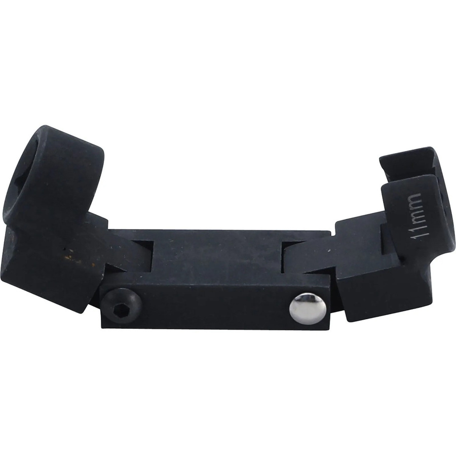 BGS Kraftstoff-Leitungsschlüssel flexibel SW 11 mm 3/8 Zoll Schwarz - Bild 2