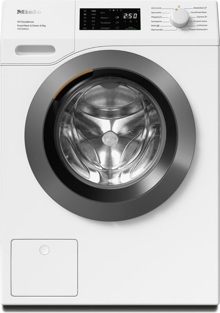 Miele Stand-Waschmaschine Frontlader WEB 395 WPS125 Edition in Weiß, 8 kg, 1400 U/min - Bild 1