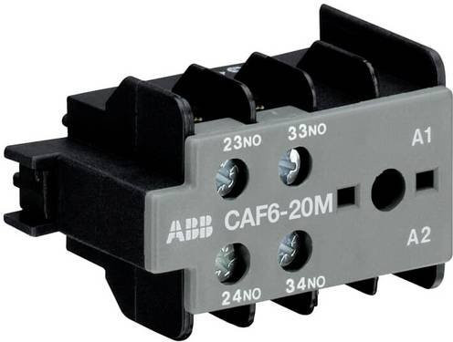 ABB CAF6-20M Hilfsschalter mit 2 Schließern in Grau - Bild 1