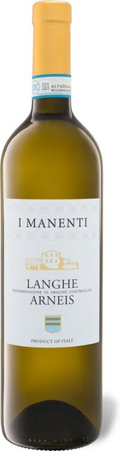 I Manenti Langhe Arneis Piemont DOC, trocken, Weißwein, 2025, 0,75 l - Bild 1