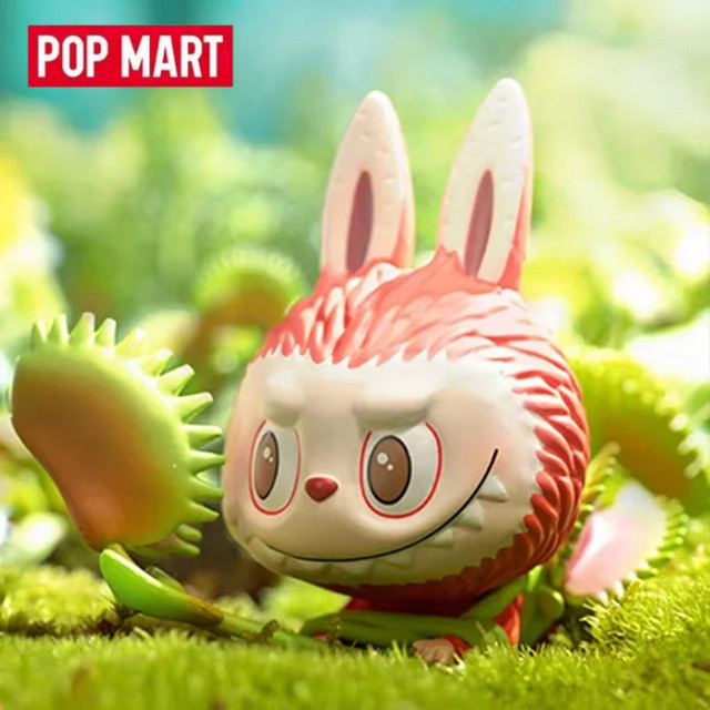 POP MART Labubu The Monsters Flower Elves Series Blind Box Sammelfigur in Rosa/Pink - Bild 1