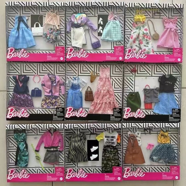 Barbie Puppen-Modekleidungsset, Zubehör, Bunt / Mehrfarbig - Bild 1