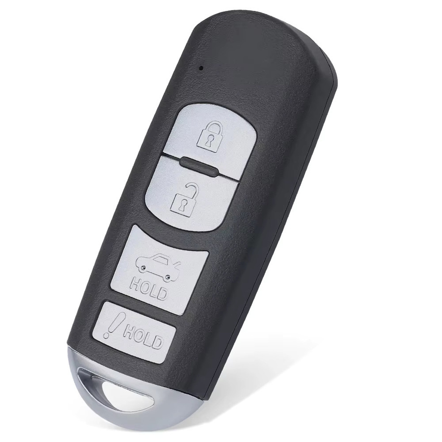 KEYECU WAZSKE13D01 Smart Keyless Remote Key Fob in Schwarz für Scion iA 2016, Toyota Yaris und Fiat 124 Spider 2017-2019 sowie ABARTH - Bild 2