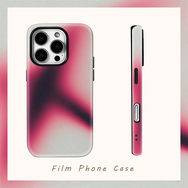 Potdemiel Handyhülle Gradient Star Soft Hues für iPhone 17 Pro Max Plus 16 15 14 13 12 11 mit doppelschichtiger Rückseite in Multicolour - Bild 1