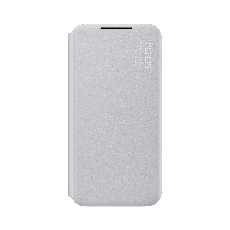 Samsung Galaxy S22 Smart LED View Cover mit Kartenfach in Grau (Antibakteriell) EF-NS901 - Bild 1