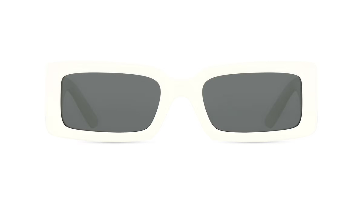 Dolce&Gabbana DG4416 Sonnenbrille, Vollrand, quadratisch, Acetat, weiß - Bild 1