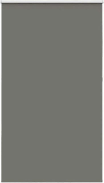vidaXL Verdunkelungsrollo Grau aus Polyester, B: 135 cm, H: 210 cm - Bild 1