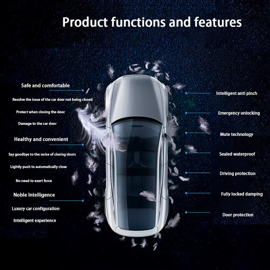 ZJCGO Automatisches elektrisches Soft-Close Türschließer System für Volkswagen VW Käfer Magginolino Fusca A5 OEM Plug and Play - Bild 3