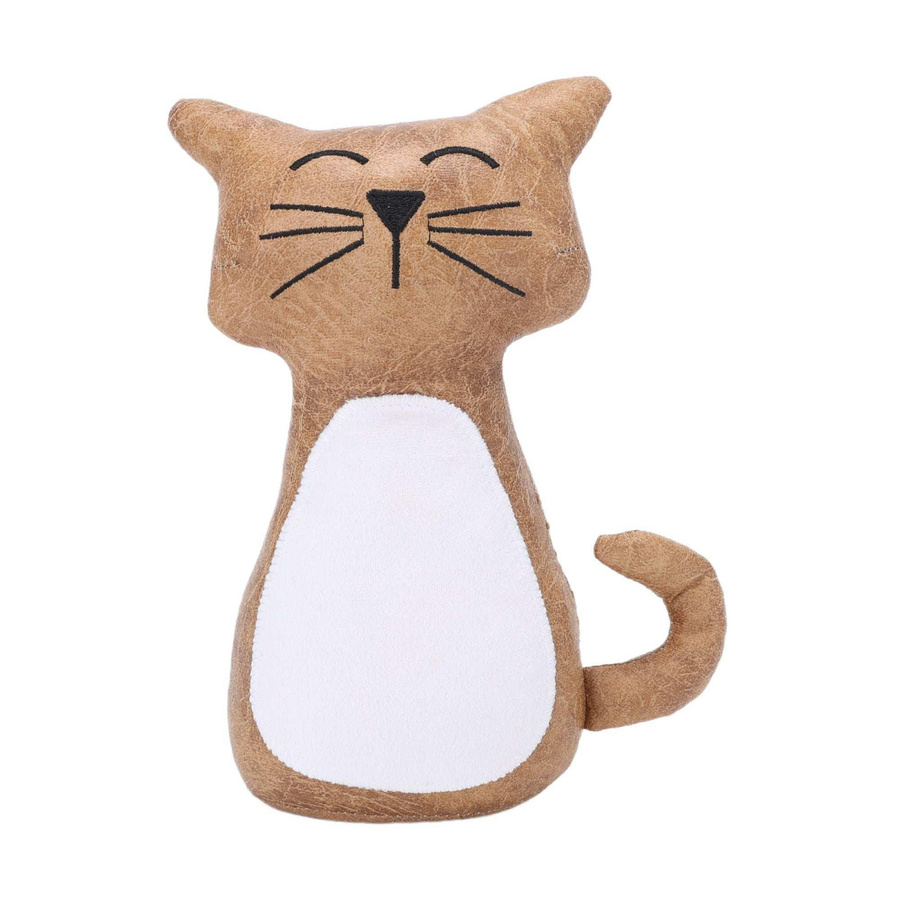 House of Nature Türstopper Cat Coco in Braun und Weiß mit Katzenmotiv - Bild 1