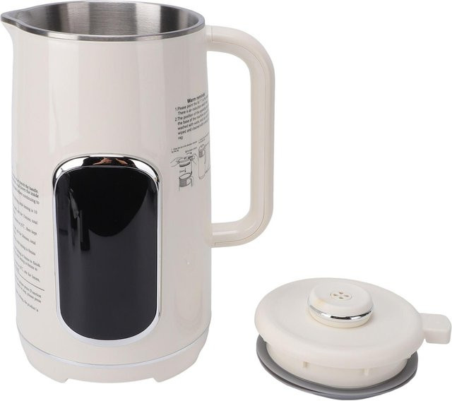 Nensit 8-in-1 Nussmilchbereiter und Sojamilchbereiter mit Warmhaltefunktion, weiß, 1,2 l - Bild 1